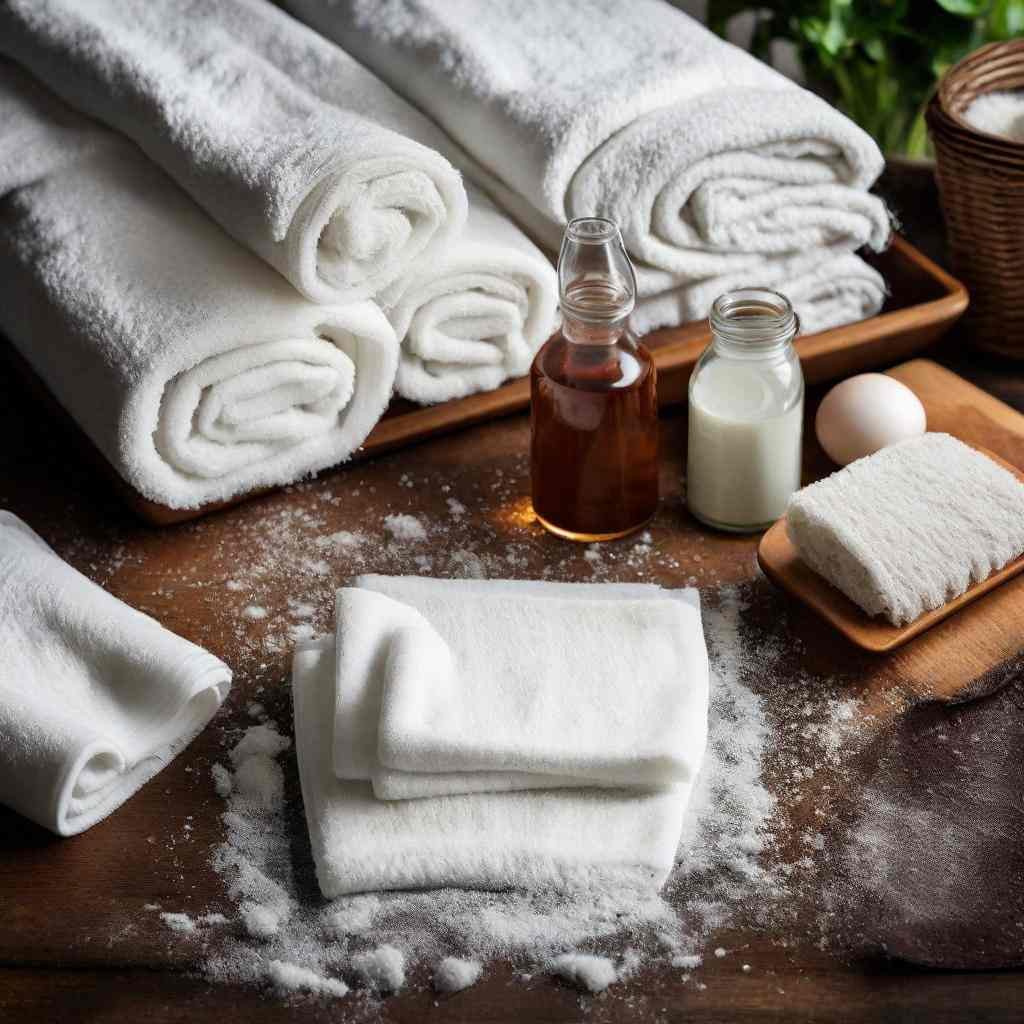 how to deep clean towels soda