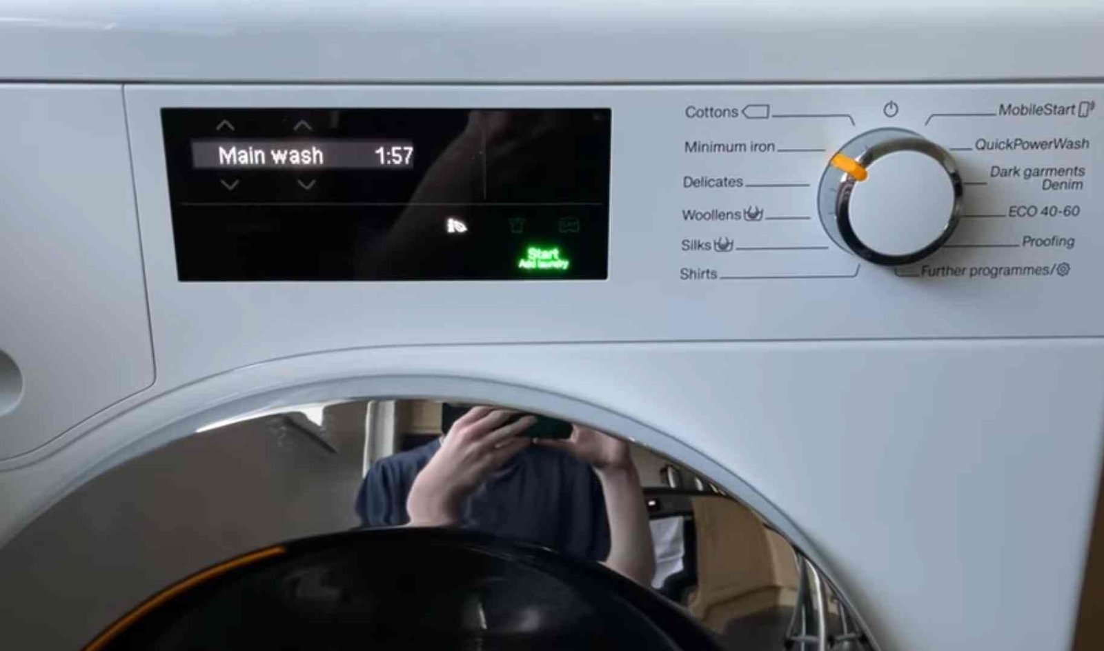 Miele w1 washing machine