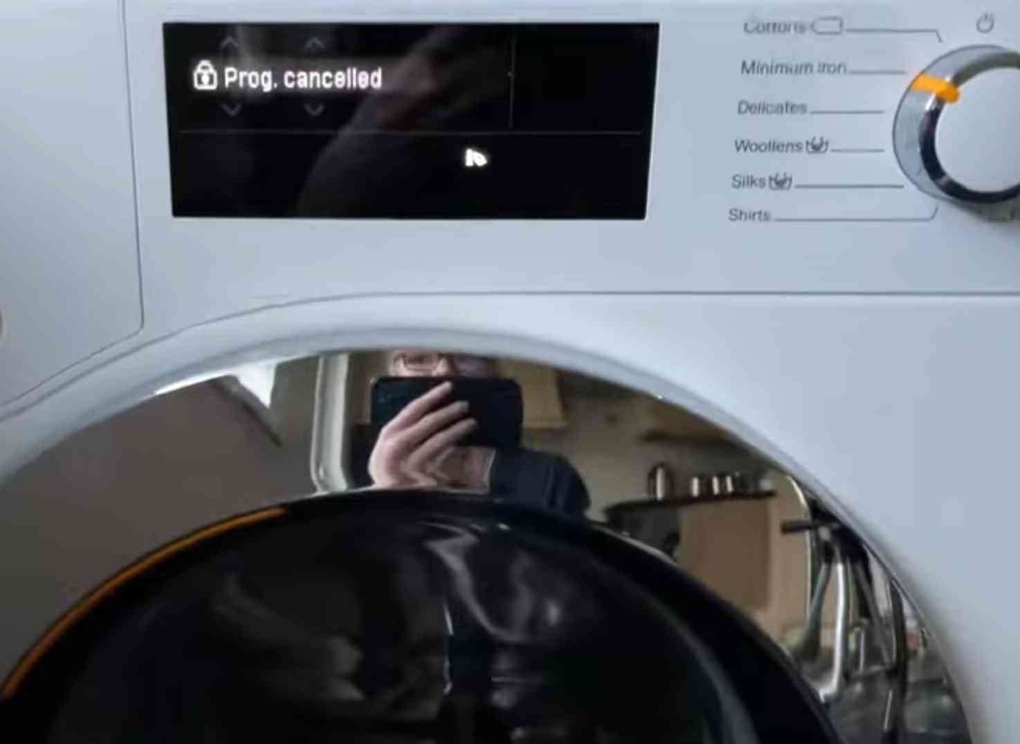 miele washing machine stuck
